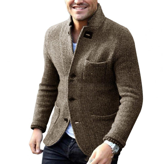 Jaxon | Stilvoller gestrickter Cardigan mit funktionalen Knöpfen
