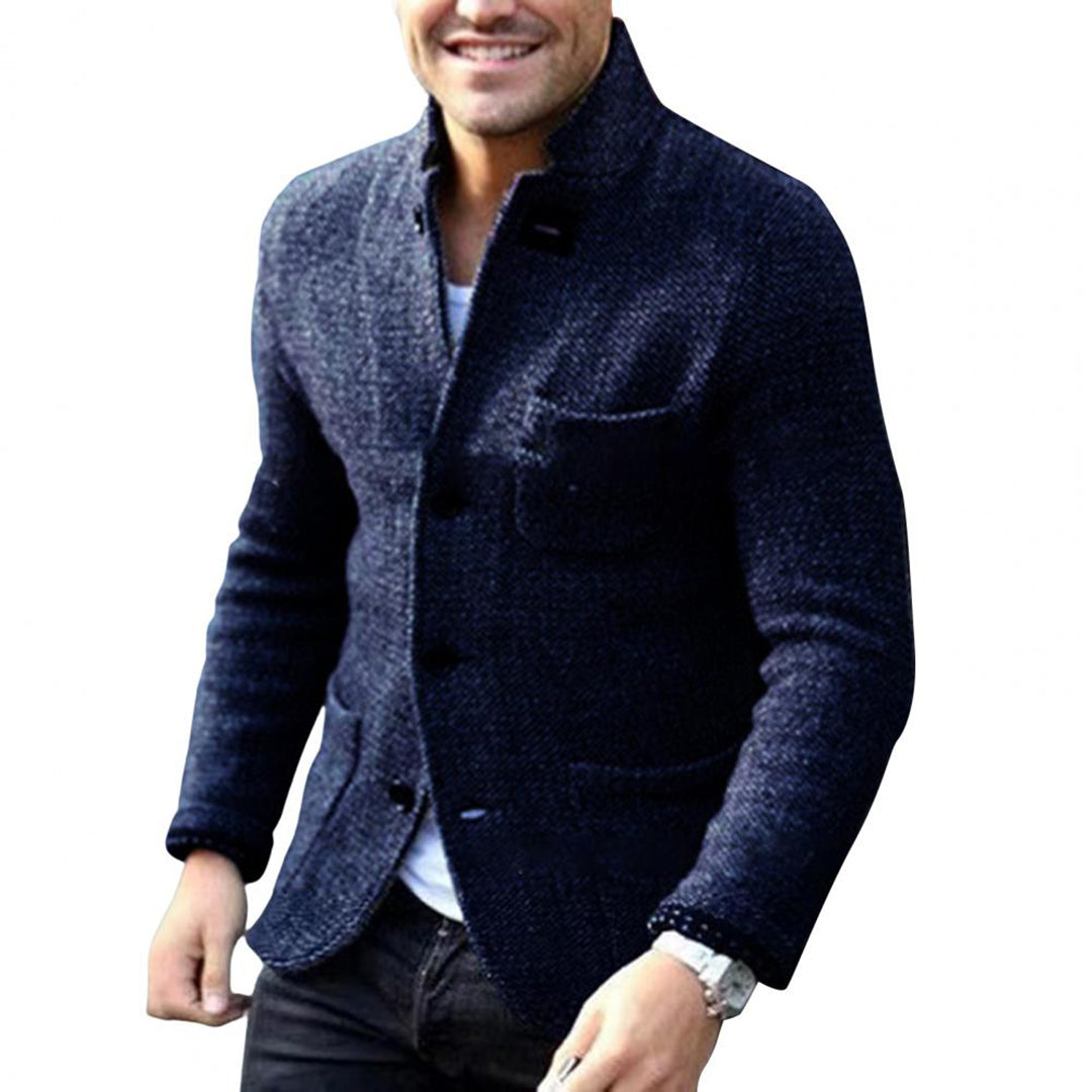 Jaxon | Stilvoller gestrickter Cardigan mit funktionalen Knöpfen