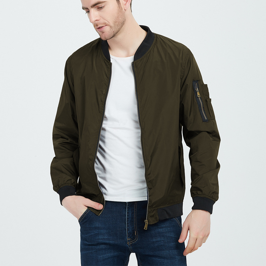 Gaius | Klassische Vintage-Bomberjacke, stilvolle und langlebige Oberbekleidung
