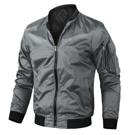 Gaius | Klassische Vintage-Bomberjacke, stilvolle und langlebige Oberbekleidung