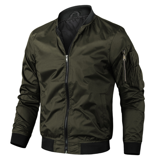 Gaius | Klassische Vintage-Bomberjacke, stilvolle und langlebige Oberbekleidung
