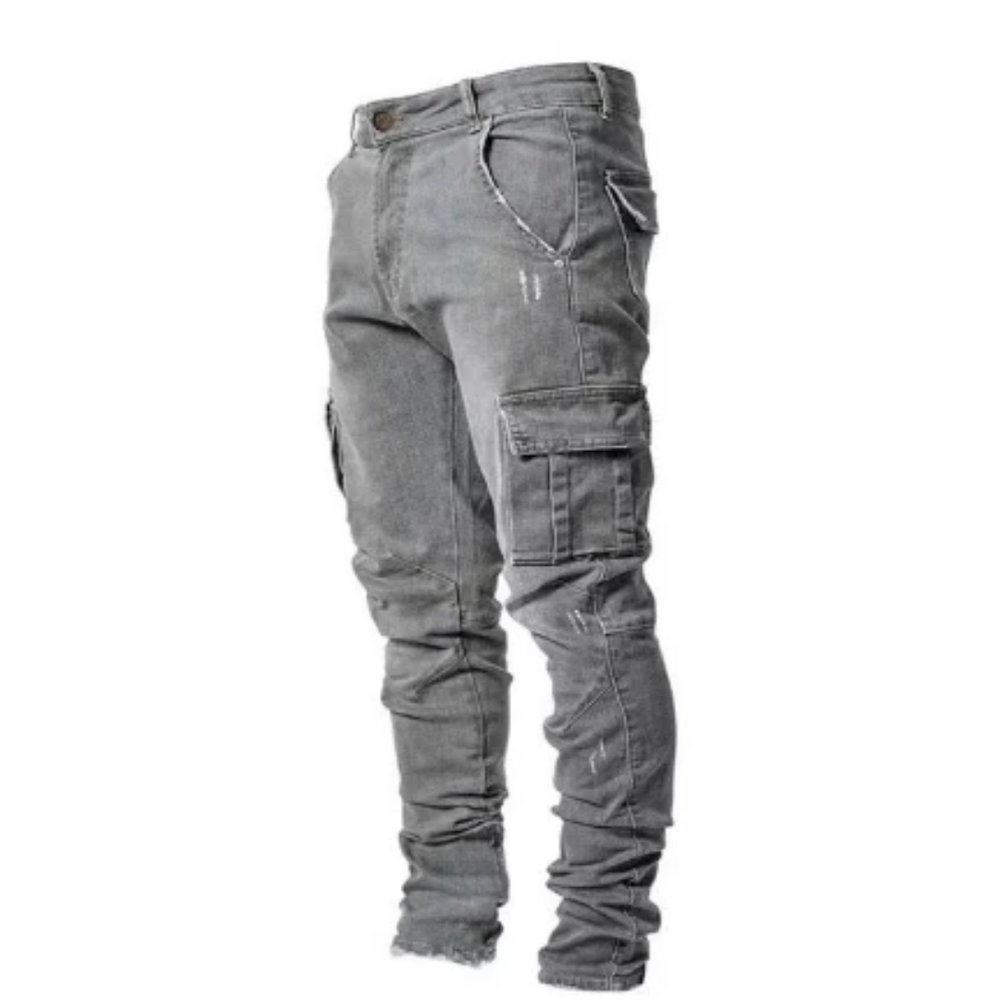 Jasper - Men's Cargo Pants Narrow Fit Durable Fabric 1