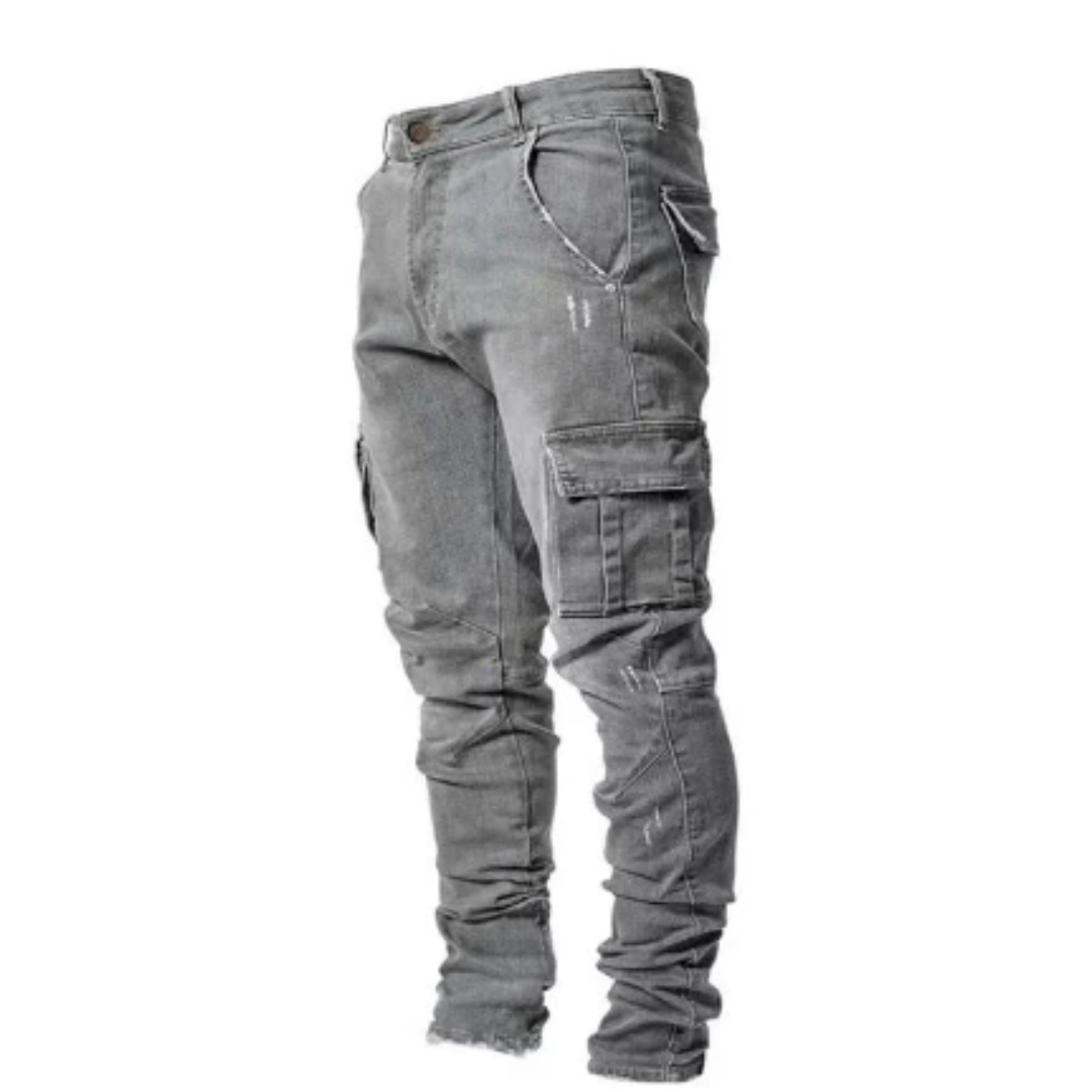 Jasper - Men's Cargo Pants Narrow Fit Durable Fabric 1