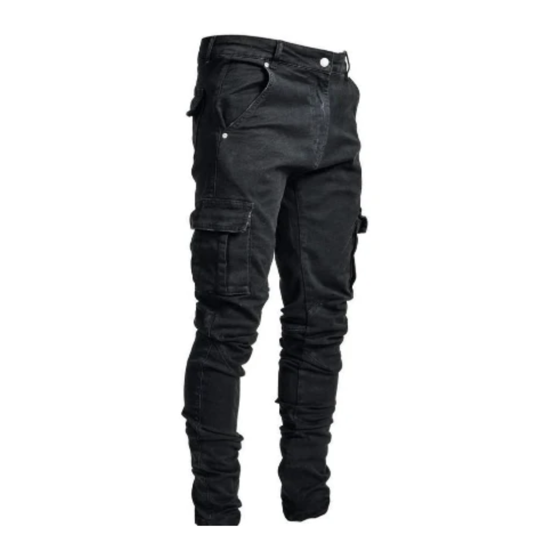 Jasper - Men's Cargo Pants Narrow Fit Durable Fabric 2