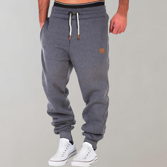 Jasper - Men's Jogging Pants Relaxed Fit Cotton Blend 2