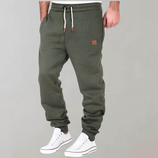 Jasper - Men's Jogging Pants Relaxed Fit Cotton Blend 3