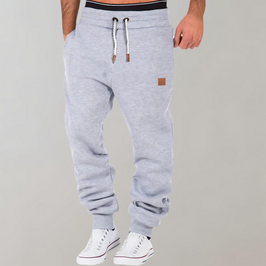Jasper - Men's Jogging Pants Relaxed Fit Cotton Blend 4