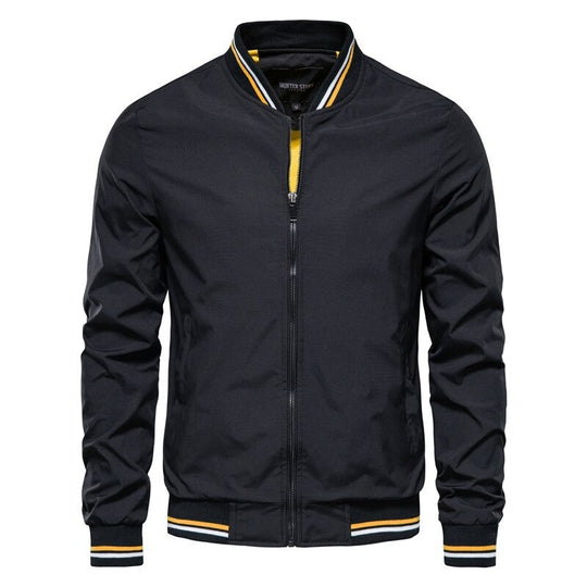 Kade - Men's Lightweight Bomber Jacket with Contrasting Details, Stylish and Comfortable 0