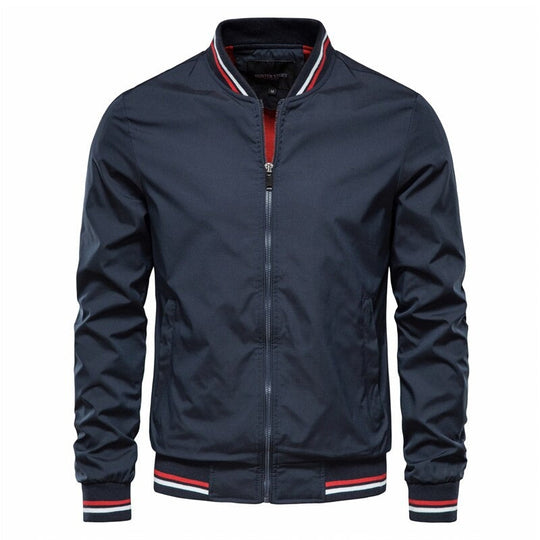 Kade - Men's Lightweight Bomber Jacket with Contrasting Details, Stylish and Comfortable 1