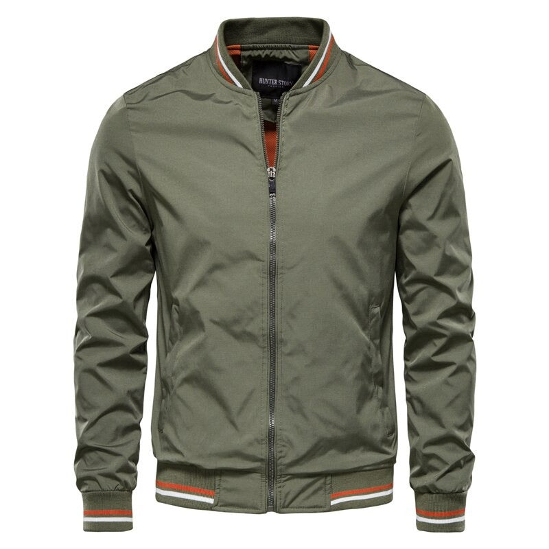 Kade - Men's Lightweight Bomber Jacket with Contrasting Details, Stylish and Comfortable 2