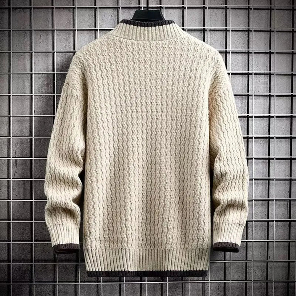 Leroy | Gemütlicher, dicker Strickpullover für Komfort und Stil