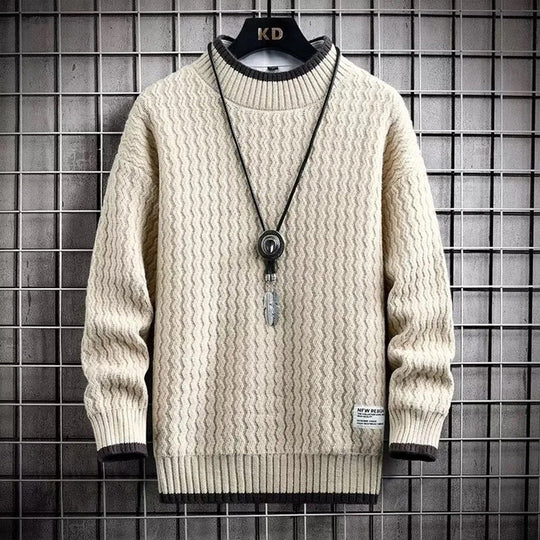 Leroy | Gemütlicher, dicker Strickpullover für Komfort und Stil