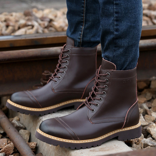 Damokles | Klassische Lederstiefel für zeitlosen Stil und Komfort