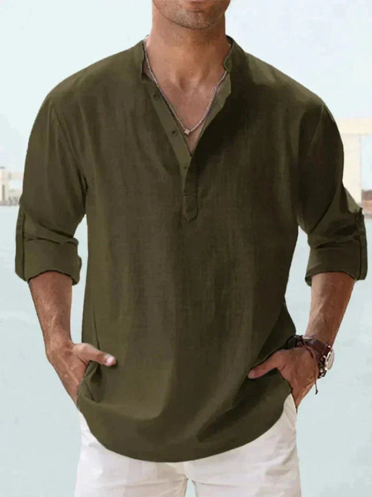 Kasandro | Men's Summer Shirt, Lightweight, Breathable, Stylish for Warm Weather
