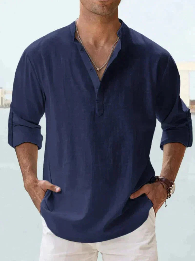 Kasandro | Men's Summer Shirt, Lightweight, Breathable, Stylish for Warm Weather
