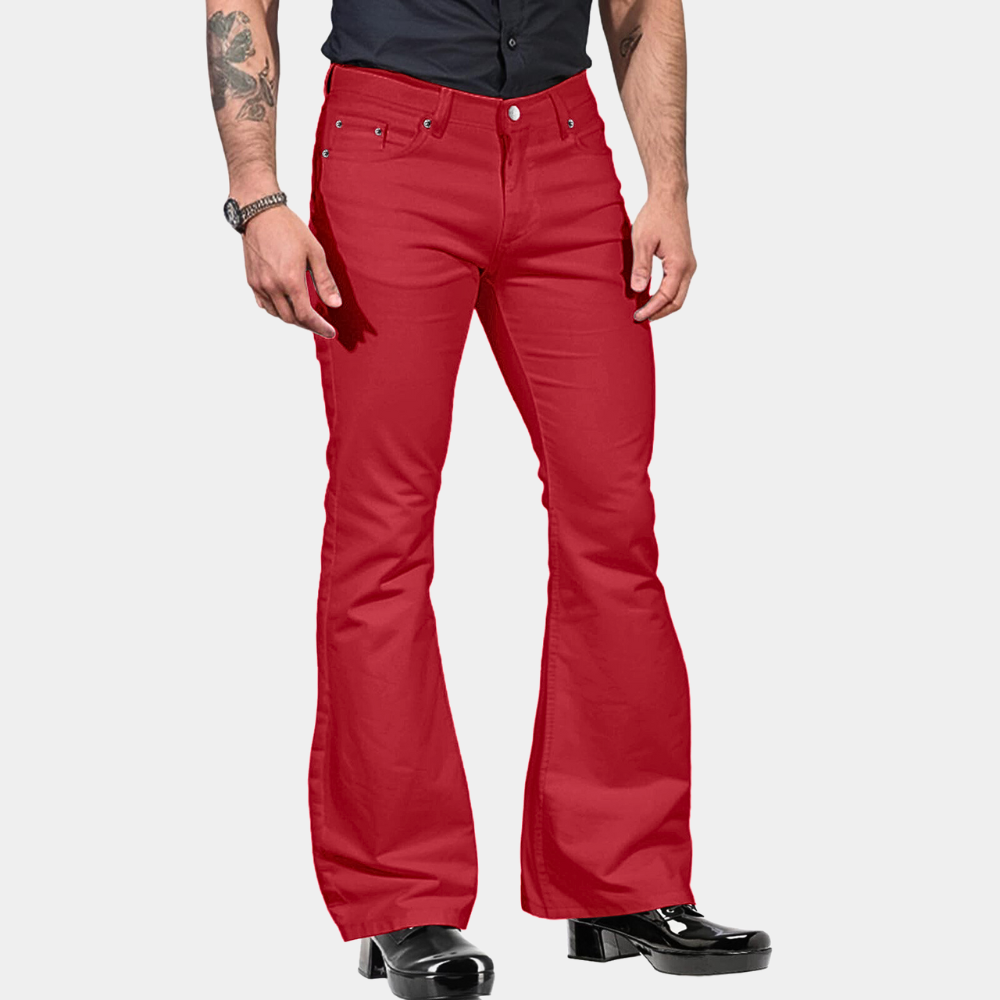 Jesper | Stylish, Comfortable, Versatile Fit, Men's Flare Trousers