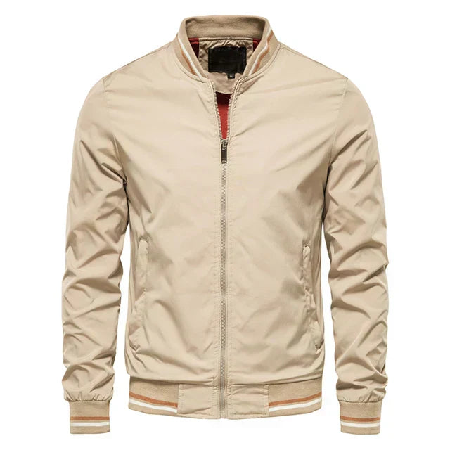Cyrus | Stylische gestreifte Bomberjacke für Herren