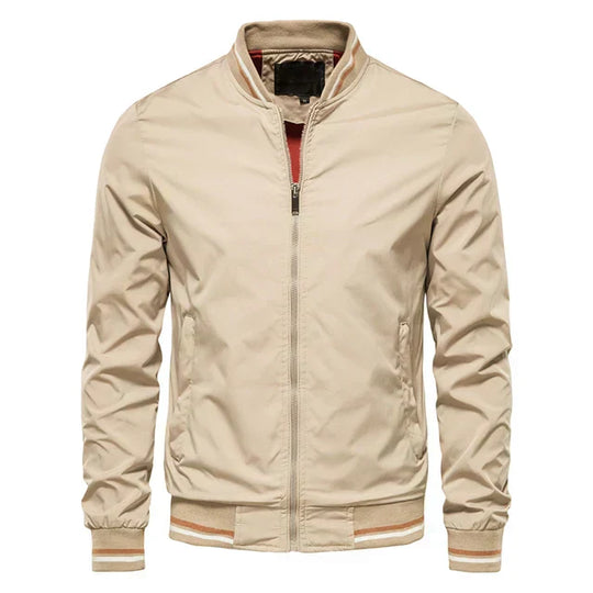 Cyrus | Stylische gestreifte Bomberjacke für Herren