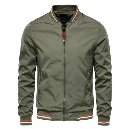 Cyrus | Stylische gestreifte Bomberjacke für Herren