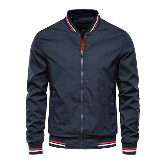 Cyrus | Stylische gestreifte Bomberjacke für Herren
