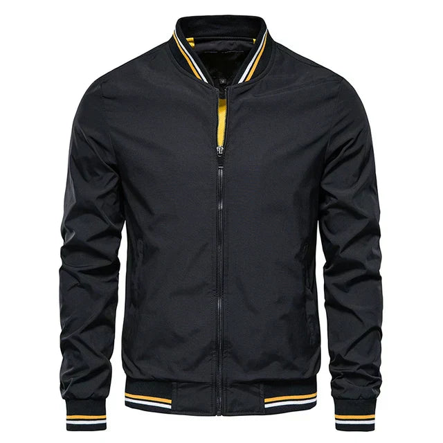 Cyrus | Stylische gestreifte Bomberjacke für Herren