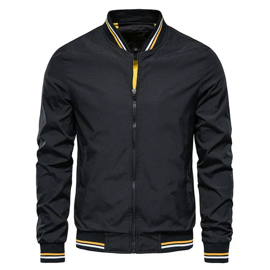 Cyrus | Stylische gestreifte Bomberjacke für Herren