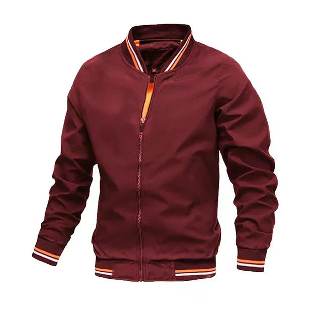 Cyrus | Stylische gestreifte Bomberjacke für Herren