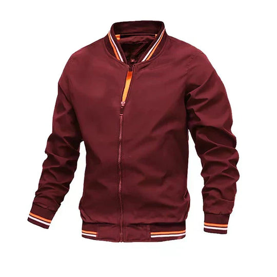 Cyrus | Stylische gestreifte Bomberjacke für Herren