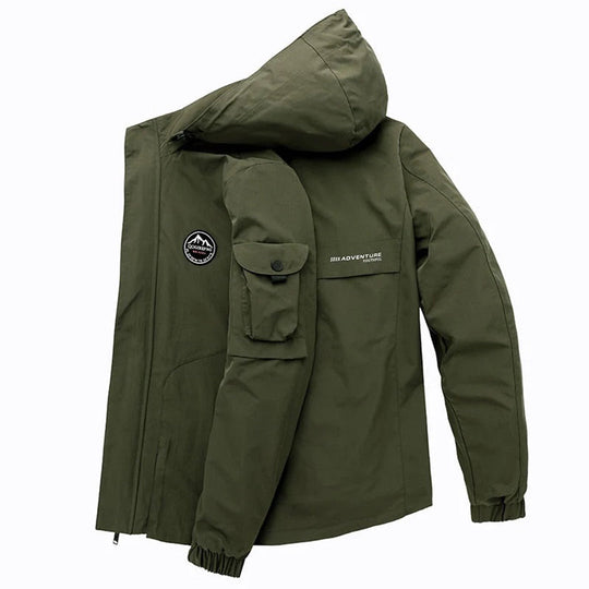 Mason | Stylish Hooded Bomber Jacket for Men, Versatile and Comfortable