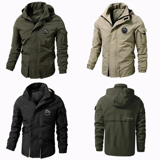 Mason | Stylish Hooded Bomber Jacket for Men, Versatile and Comfortable