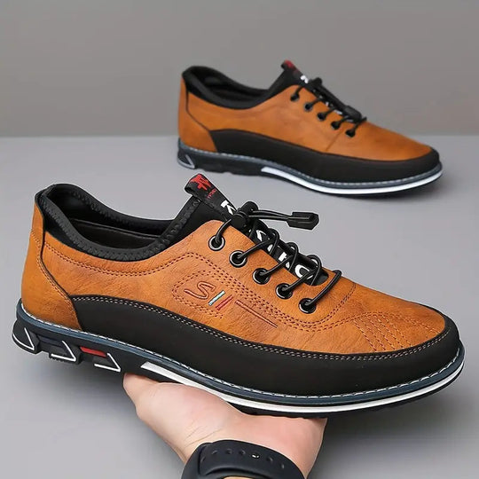 Mauro - Men's Oxford Shoes Premium Vegan Leather Classic Design 5