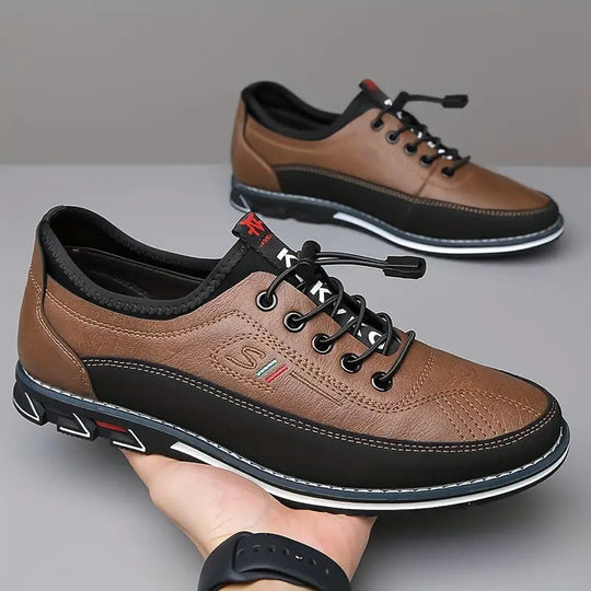 Mauro - Men's Oxford Shoes Premium Vegan Leather Classic Design 8