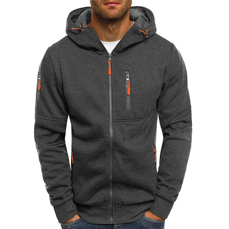Milo - Men's Full Zip Hoodie Lightweight Polyester 0