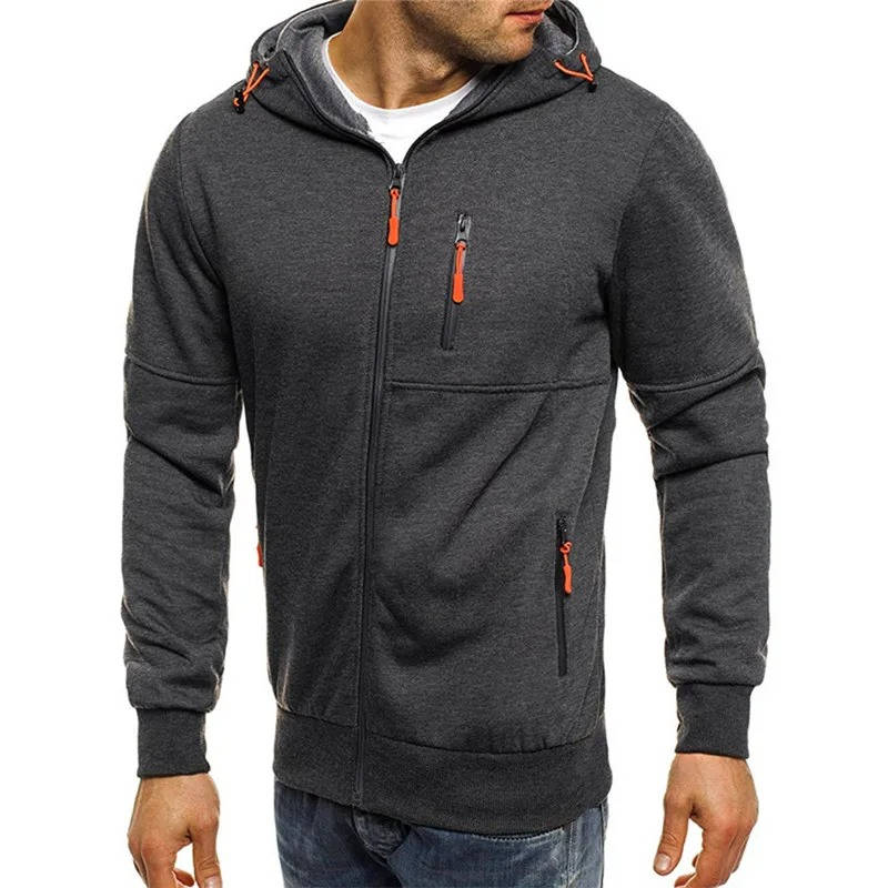 Milo - Men's Full Zip Hoodie Lightweight Polyester 1
