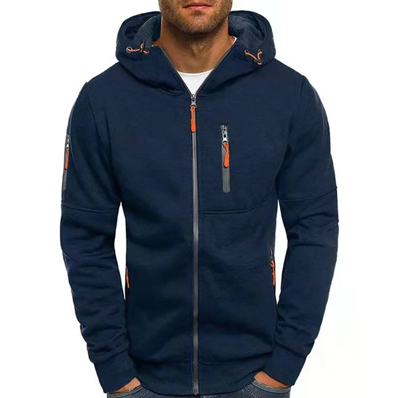 Milo - Men's Full Zip Hoodie Lightweight Polyester 11