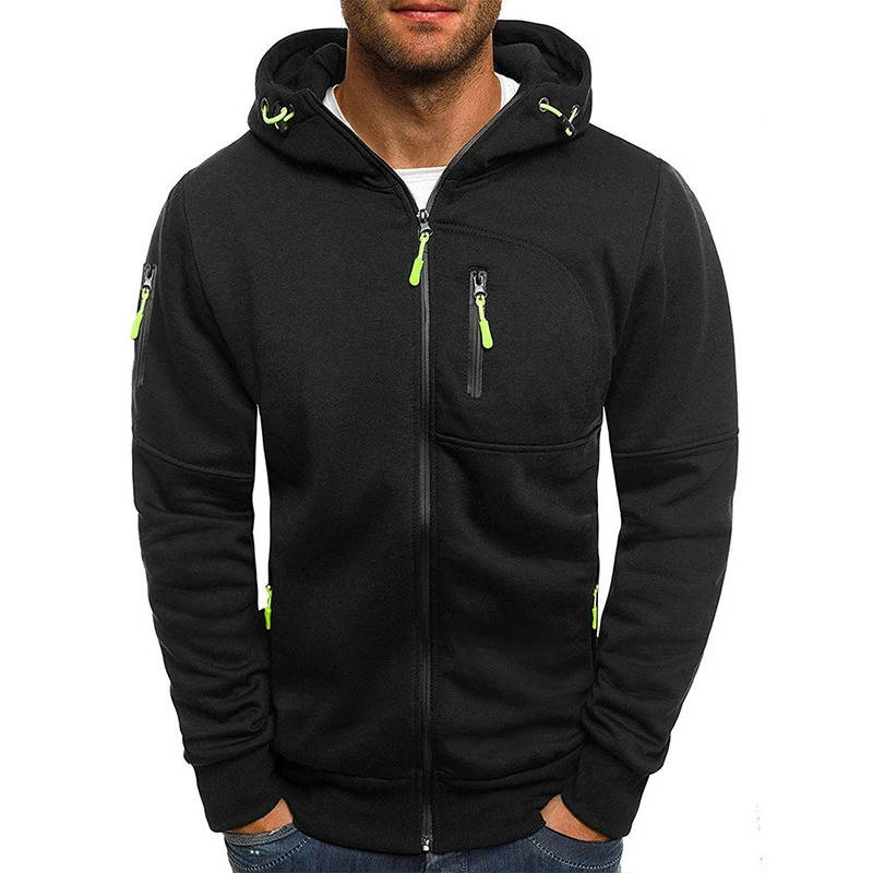 Milo - Men's Full Zip Hoodie Lightweight Polyester 4