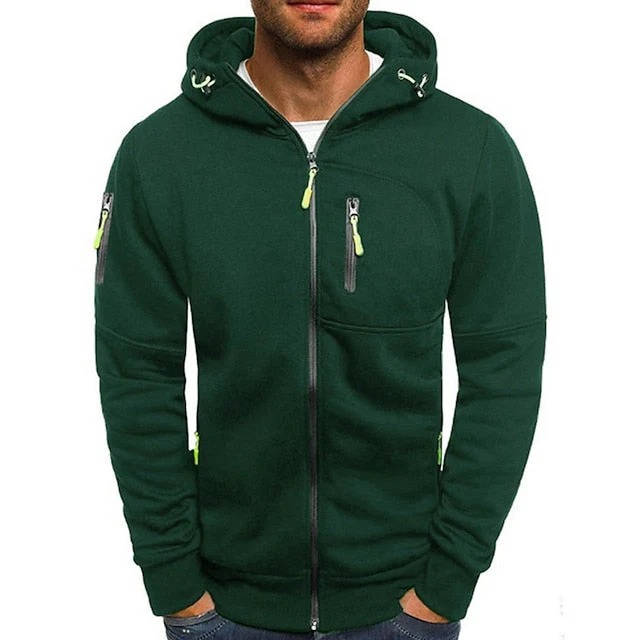 Milo - Men's Full Zip Hoodie Lightweight Polyester 5