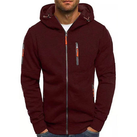 Milo - Men's Full Zip Hoodie Lightweight Polyester 6