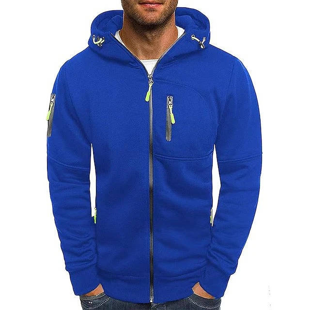Milo - Men's Full Zip Hoodie Lightweight Polyester 8