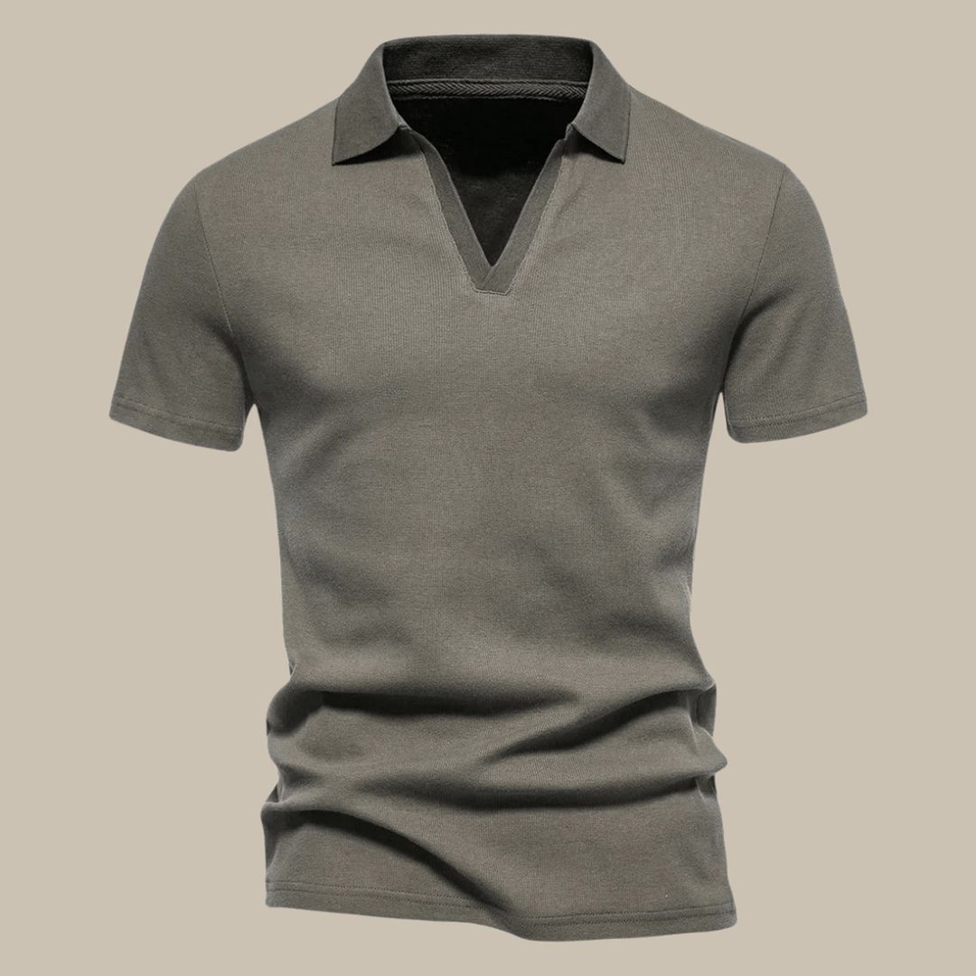 Milo - Men's Polo Shirt Classic Fit Merino Wool Short Sleeve Casual 0