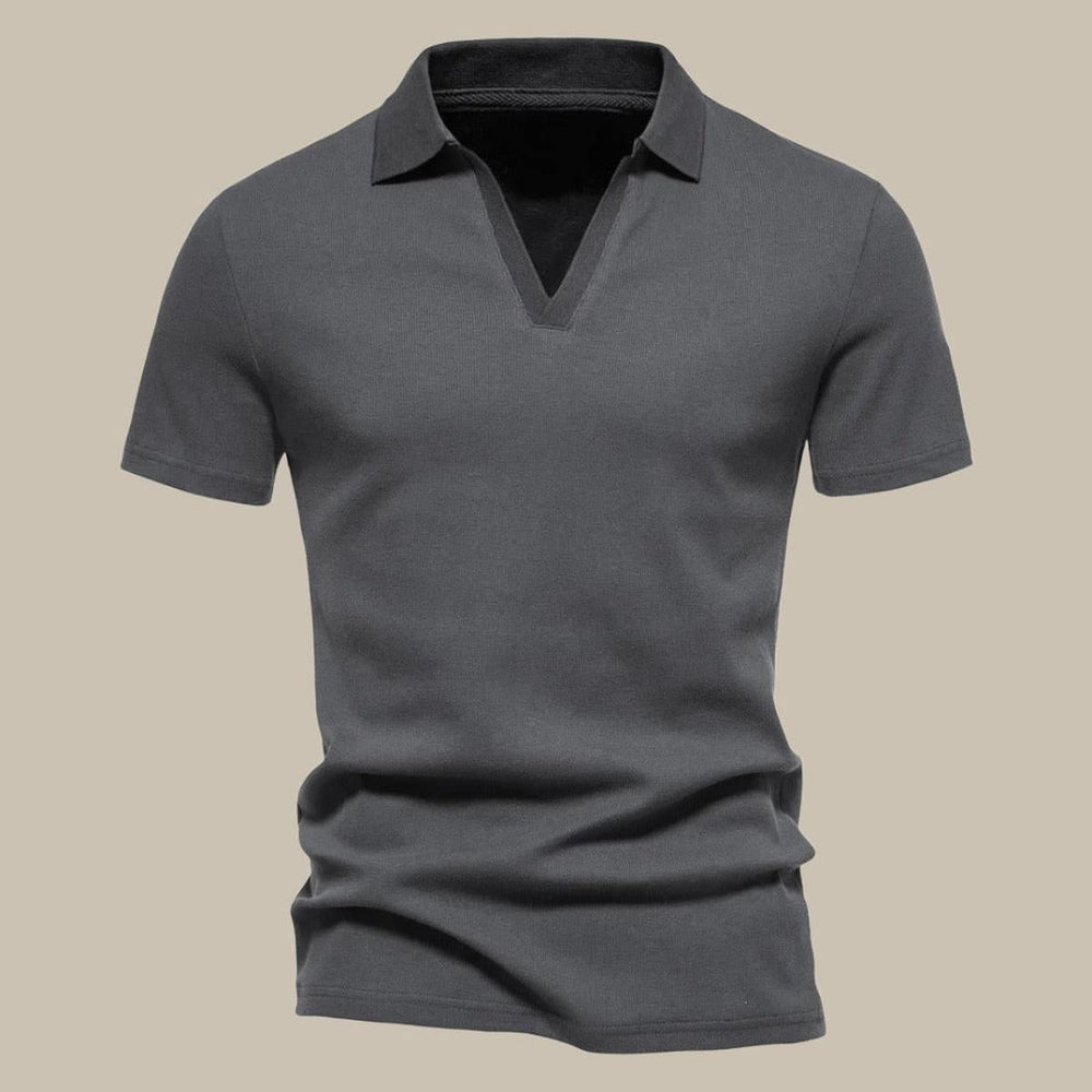 Milo - Men's Polo Shirt Classic Fit Merino Wool Short Sleeve Casual 1
