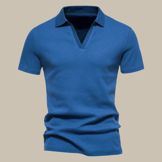 Milo - Men's Polo Shirt Classic Fit Merino Wool Short Sleeve Casual 5