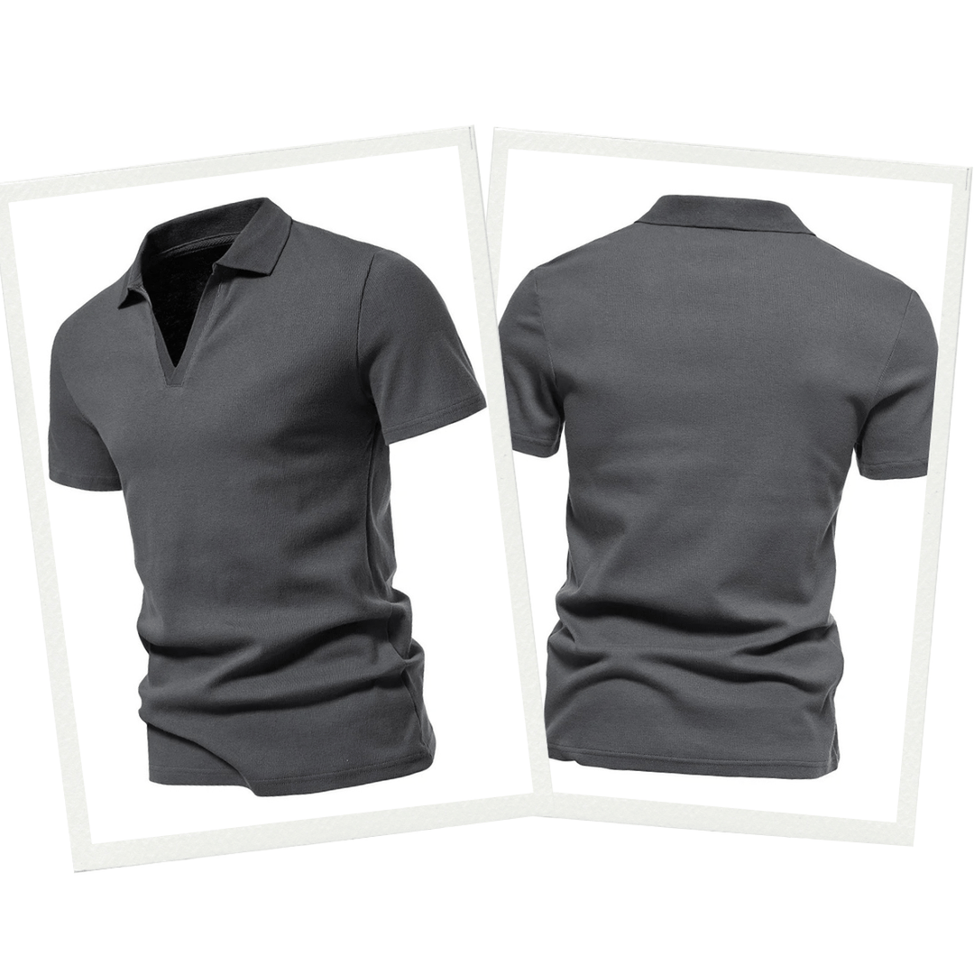 Milo - Men's Polo Shirt Classic Fit Merino Wool Short Sleeve Casual 6