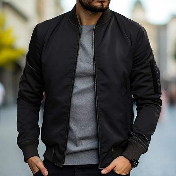 Milo - Men's Waterproof Bomber Jacket Lightweight and Stylish, Breathable 0
