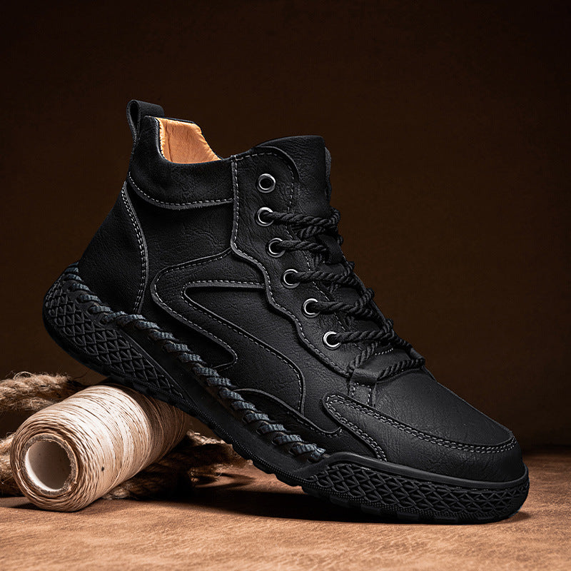 Ernie | Langlebige, Bequeme, Wasserdichte Leder-Wanderschuhe