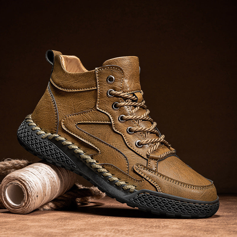 Ernie | Langlebige, Bequeme, Wasserdichte Leder-Wanderschuhe