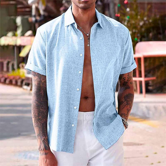 Cotro | Stylish short-sleeve shirt, breathable, lightweight, versatile.