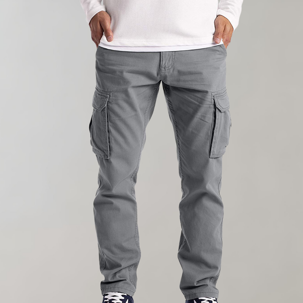Odger | Men's Cargo Pants with Multiple Pockets & Comfort