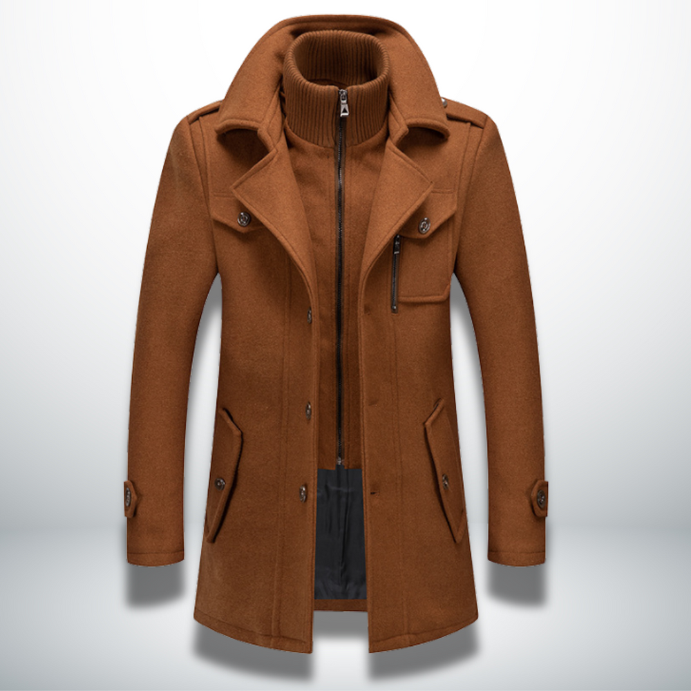 Perry - Men's Elegant Winter Jacket Warmth and Versatility 1