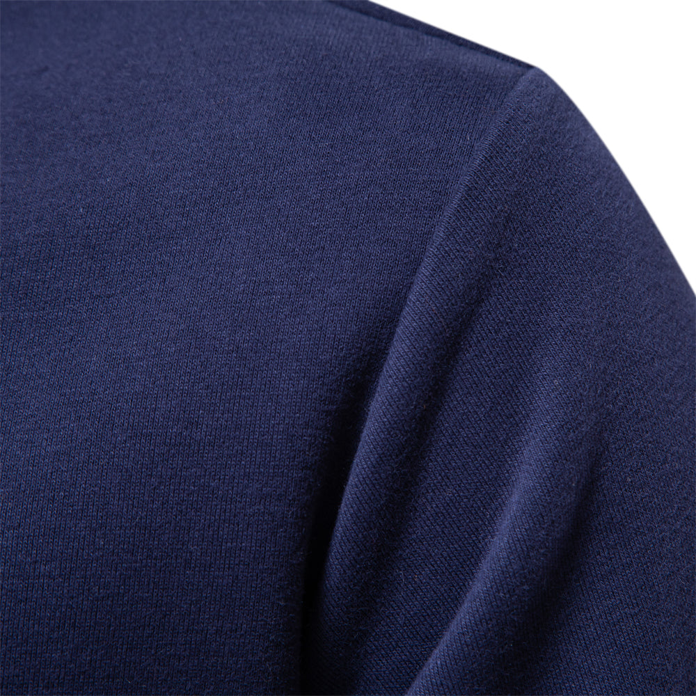 Polo - Men's Long Sleeve Polo Sweater Soft Fabric Comfortable Fit 3
